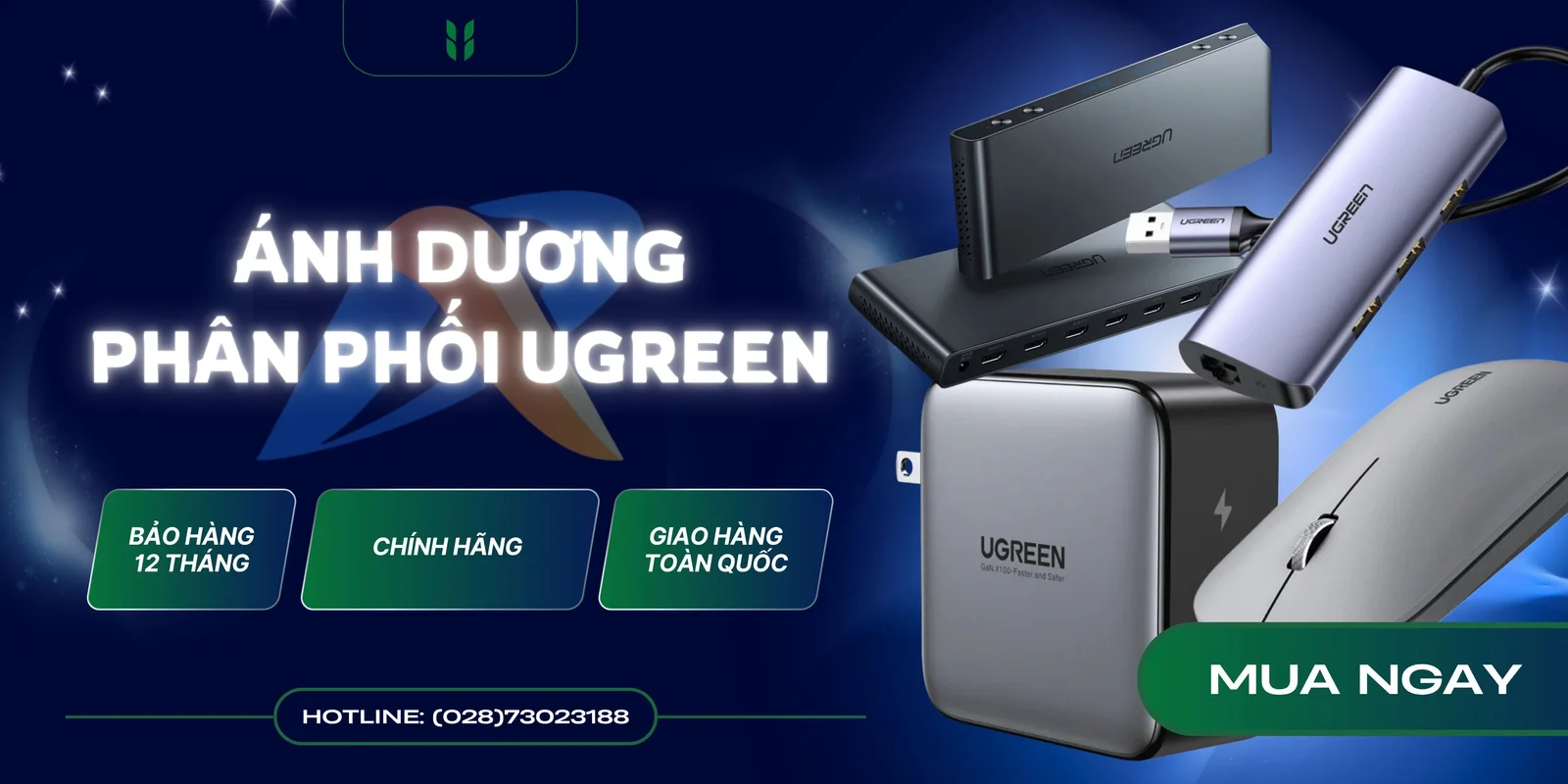Năng lượng cả ngày với pin sạc Ugreen