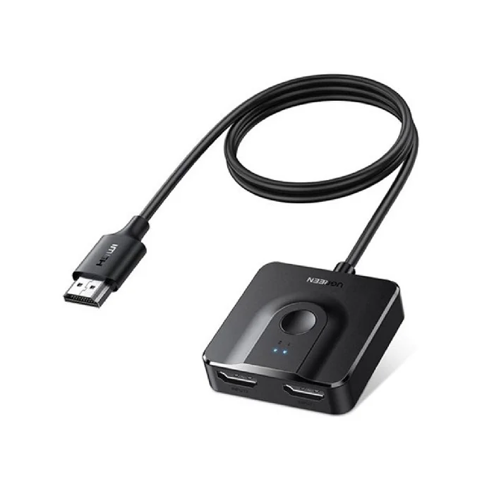 Bộ chia HDMI 1 ra 2 chuyển mạch Ugreen (70607) — ảnh 2
