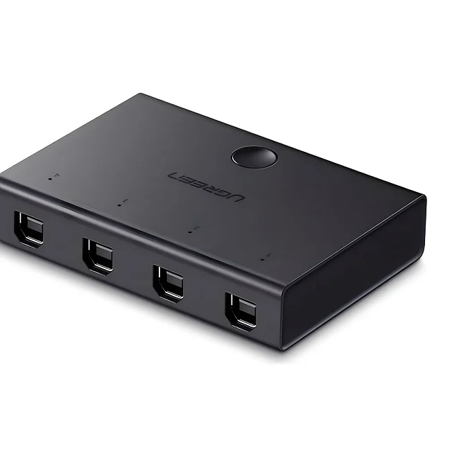Bộ chia HUB USB 2.0 chuyển mạch chia sẻ dữ liệu 2 cổng USB 2.0 Ugreen (30346)