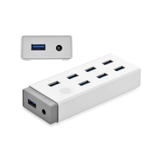 Bộ chia Hub USB 3.0 7 cổng kèm nguồn ngoài 12V tích hợp BC1.2 Ugreen (20296) — ảnh 4