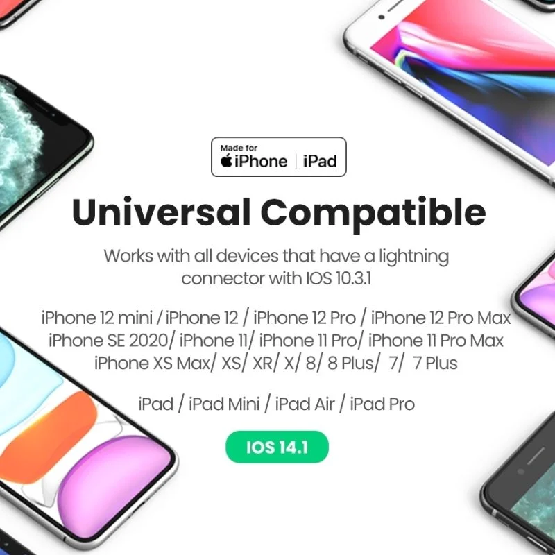 Bộ chuyển đổi có chipset lightning sang 3.5mm dài 7cm Ugreen (30759) — ảnh 6