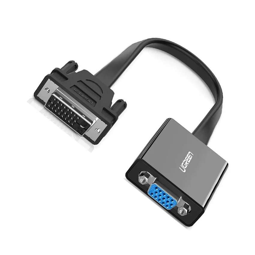 Bộ chuyển đổi DVI-D sang VGA active từ máy tính nối ra máy chiếu/màn hình Ugreen (40259) — ảnh 2
