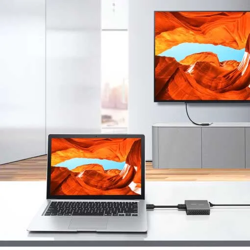Bộ chuyển đổi HDMI 2.0 qua cáp mạng Cat5e, 6 màu đen hỗ trợ 4K kéo xa 50m Ugreen (10938) — ảnh 5