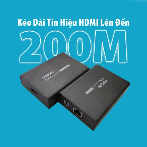 Bộ chuyển đổi HDMI ra dây mạng Cat5e/6 bộ truyền Ugreen (80961)