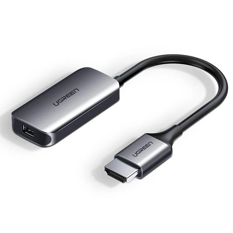 Bộ chuyển đổi HDMI sang miniDP hỗ trợ 4k màu xám Ugreen (60352) — ảnh 1