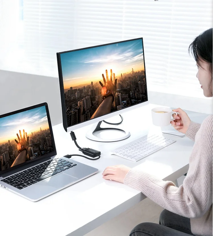 Bộ chuyển đổi HDMI sang VGA màu đen Ugreen (60738)