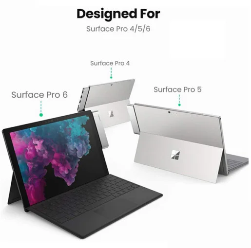 Bộ chuyển đổi mini DP, USB sang HDMI đầu đọc thẻ dùng cho Surface pro màu đen, dài 25cm Ugreen (70338)