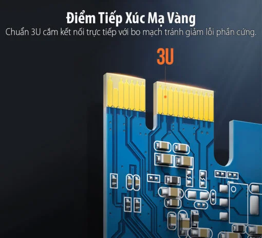 Bộ chuyển đổi PCI express sang cổng 2 cổng RS232 Ugreen (80116)
