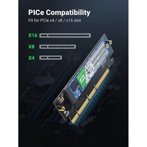Bộ chuyển đổi PCIe 4.0 sang M2 Nvme Ugreen (30715)