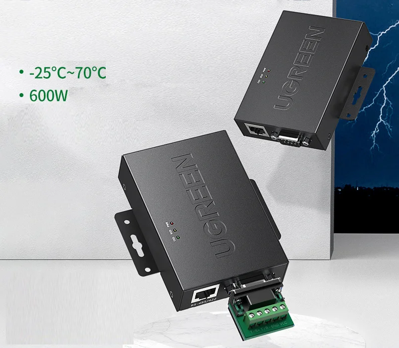 Bộ chuyển đổi RS232 sang RS485 cho dây COM có chip chống sét Ugreen (80112) — ảnh 2