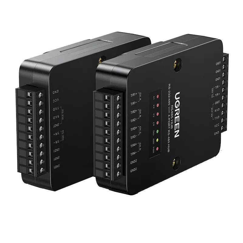 Bộ chuyển đổi RS232 sang RS485 sang 4 cổng RS845 cho dây COM có chip Ugreen (80114)