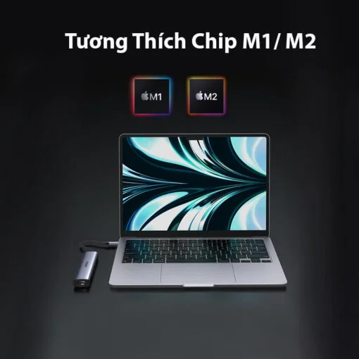 Bộ chuyển đổi Type C sang 3 x USB3.0 + HDMI + RJ45 Ugreen 20934