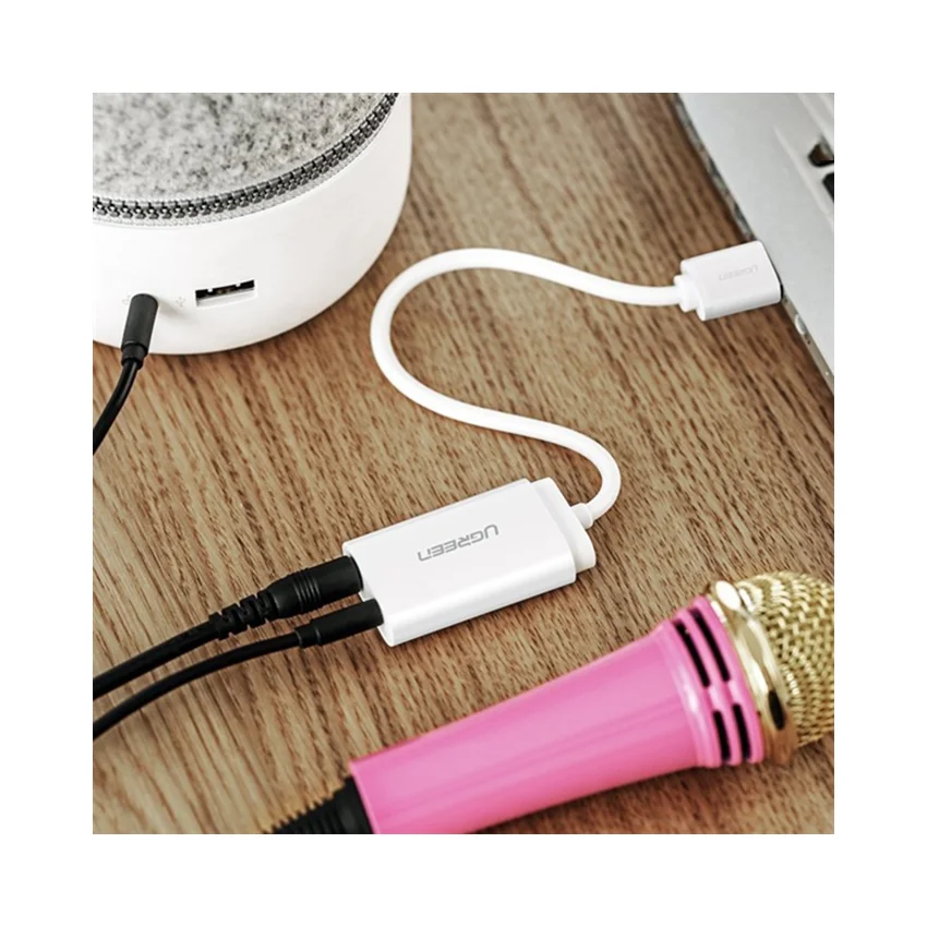 Bộ chuyển đổi USB 2.0 sang AV3.5mm Ugreen (30143) — ảnh 3