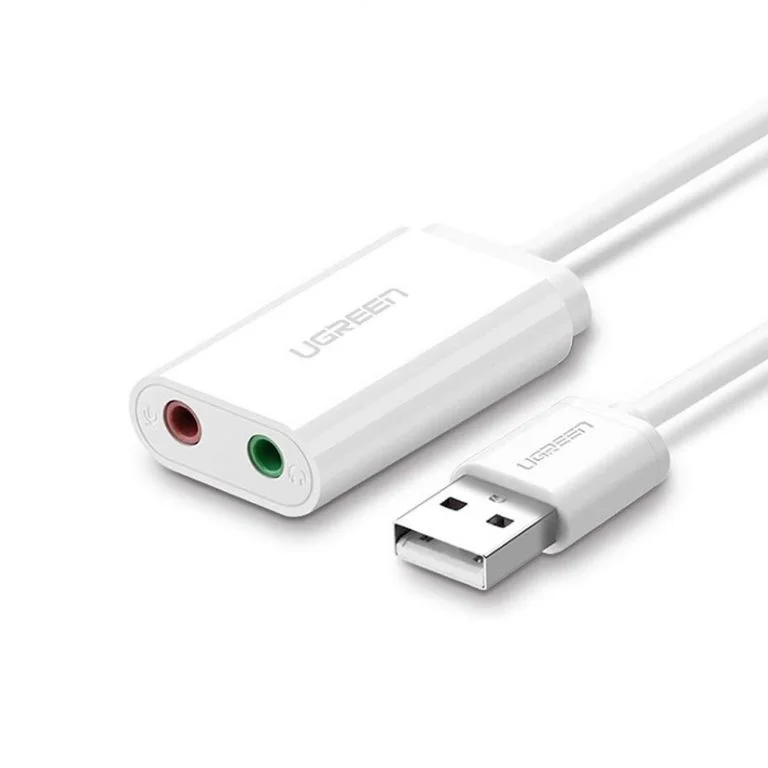 Bộ chuyển đổi USB 2.0 sang AV3.5mm Ugreen (30143)
