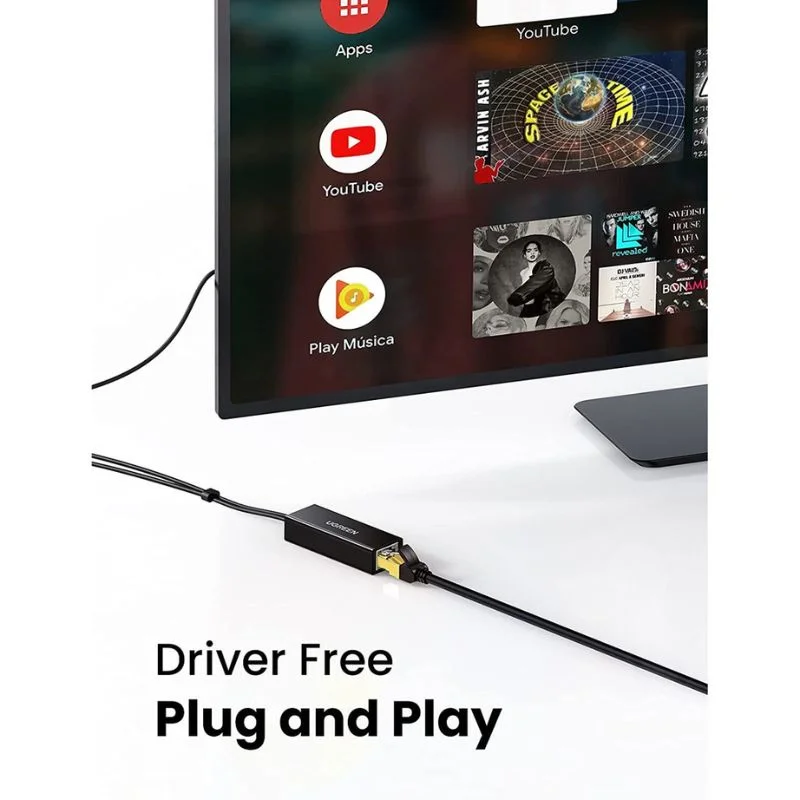 Bộ chuyển đổi USB 2.0 sang cổng mạng 10/100 Mbps màu đen Ugreen (30985) — ảnh 5