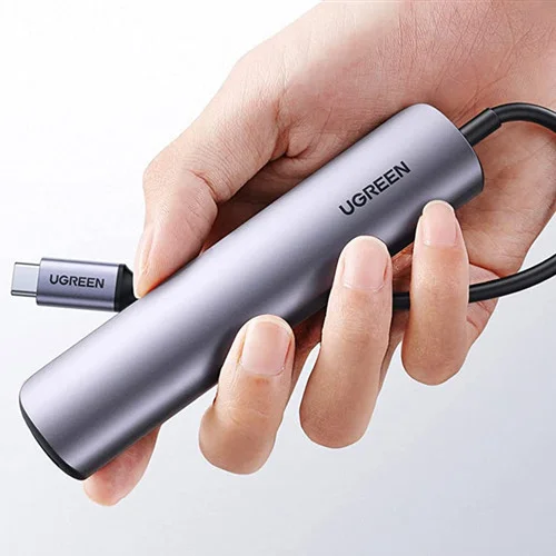 Bộ chuyển đổi USB-C sang 2*USB 3.0+HDMI+RJ45+PD Ugreen (10919)