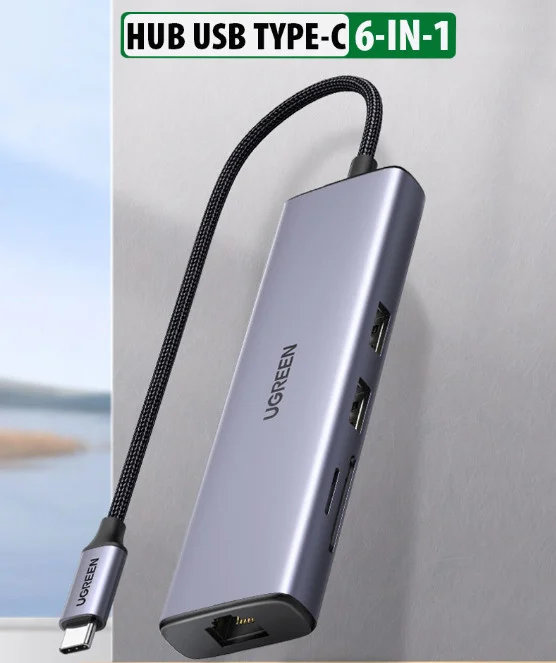 Hub USB Ugreen: Giải pháp Kết Nối Đa Năng Không Thể Thiếu cho Người Dùng
