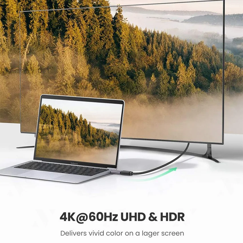 Bộ chuyển đổi USB-C sang HDMI màu xám Ugreen (70450)
