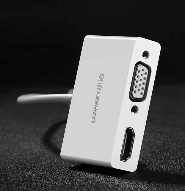 Bộ chuyển đổi USB-C sang HDMI + VGA Ugreen (30843)