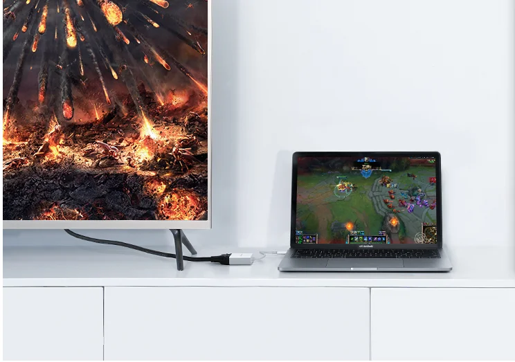 Bộ chuyển đổi USB-C to VGA màu trắng Ugreen ( 50511)