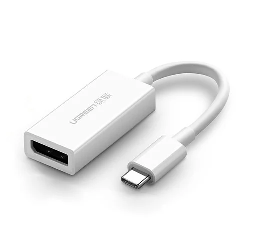 Bộ chuyển đổi USB Type-C sang DisplayPort màu trắng Ugreen ( 40372)