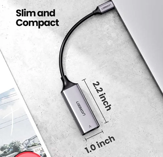 Bộ chuyển đổi USB Type-C sang Giga Lan Ugreen (50737)