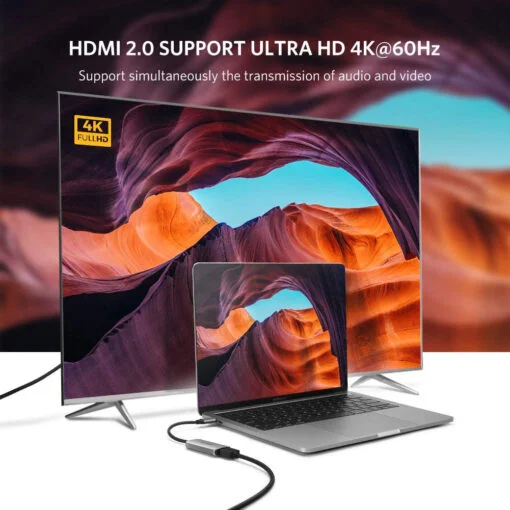 Bộ chuyển đổi USB Type-C sang HDMI Ugreen (50314)