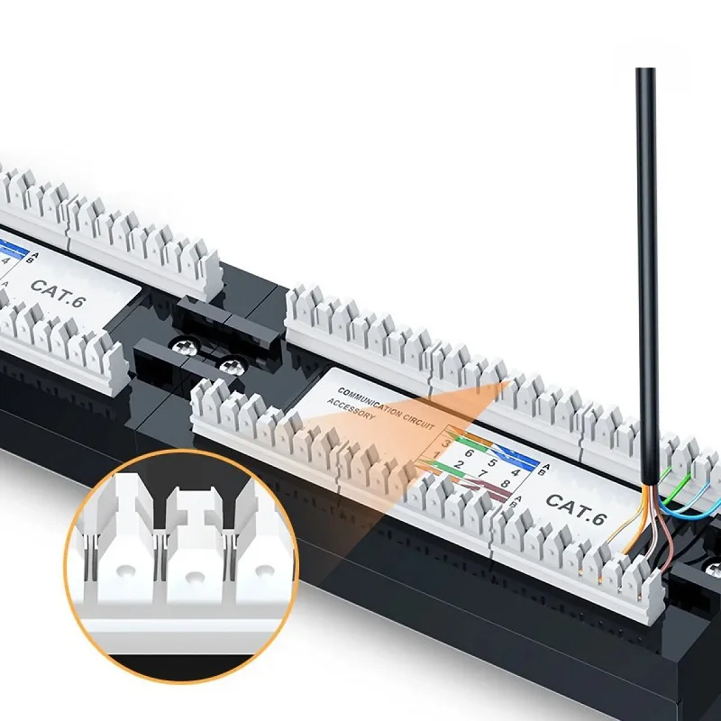 Bộ nối RJ45 cho dây mạng Cat5e 24 cổng Ugreen (70422) — ảnh 2