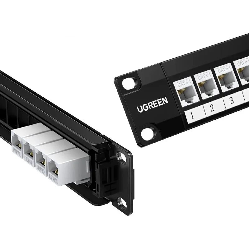 Bộ nối RJ45 cho dây mạng Cat5E và Cat6 24 cổng ugreen (80445) — ảnh 3