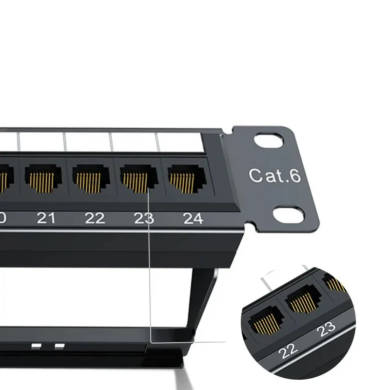 Bộ nối RJ45 cho dây mạng Cat6 24 cổng Ugreen (70423)