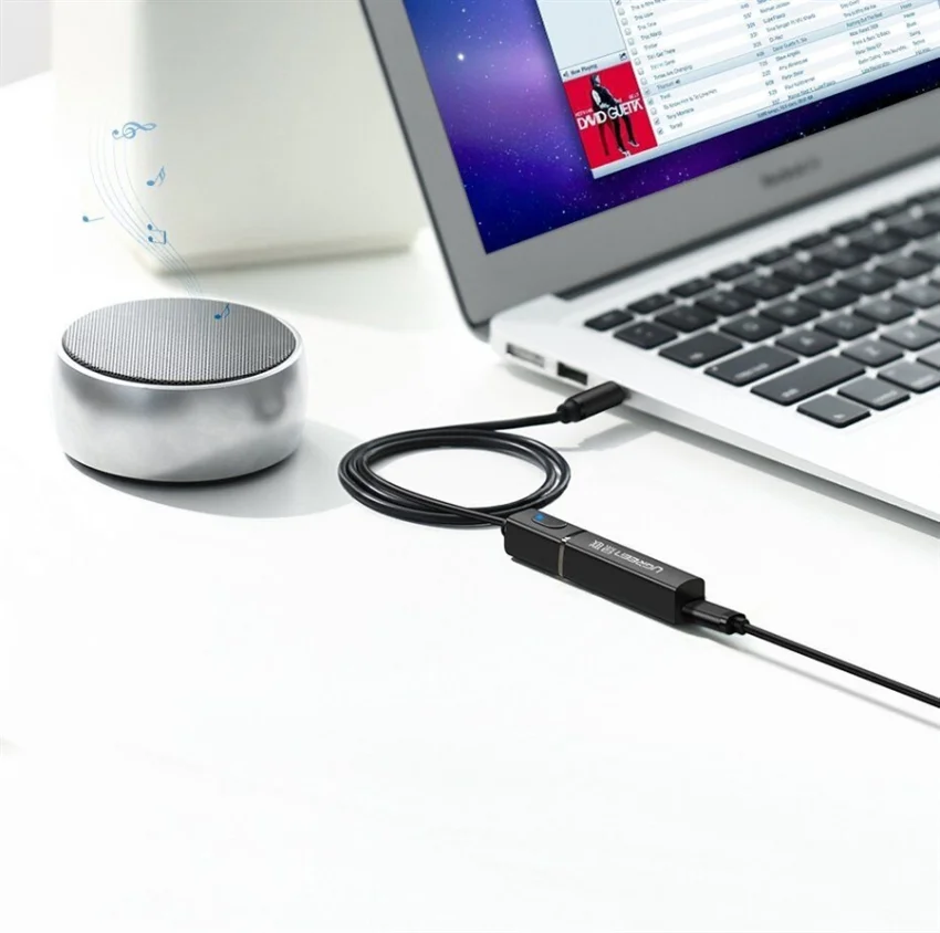 Bộ phát âm thanh Bluetooth 4.2 chuẩn 3.5mm, màu đen Ugreen (40761) — ảnh 4