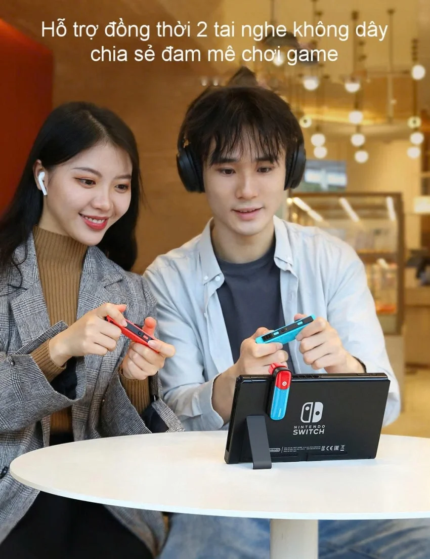 Bộ phát Bluetooth cho máy chơi game Nintendo Switch hỗ trợ APTX Low Latency UGREEN 80188