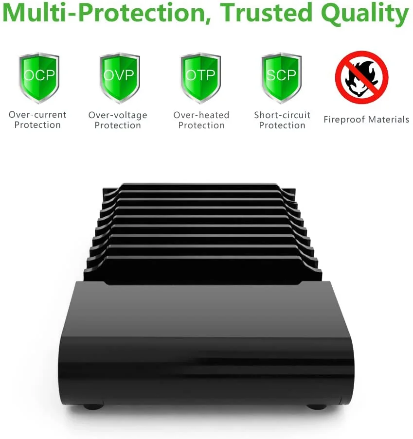 Bộ sạc 10 cổng USB 96W max UGREEN CD108 20325 — ảnh 5