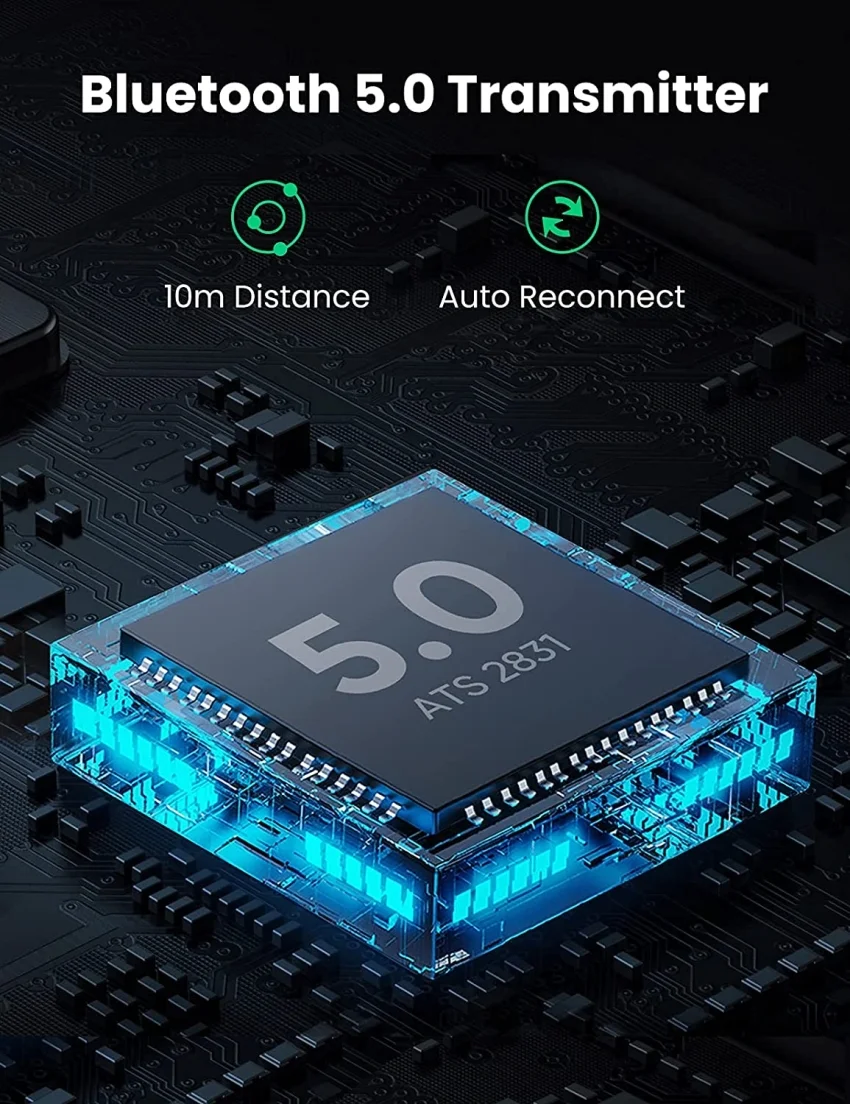 Bộ thu/phát Bluetooth UGREEN Cổng Type-C (80894) — ảnh 4