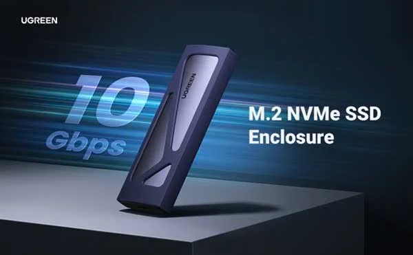 Box ổ cứng M.2 SATA NVMe PCIe 3.0 Ugreen 90541 — ảnh 2