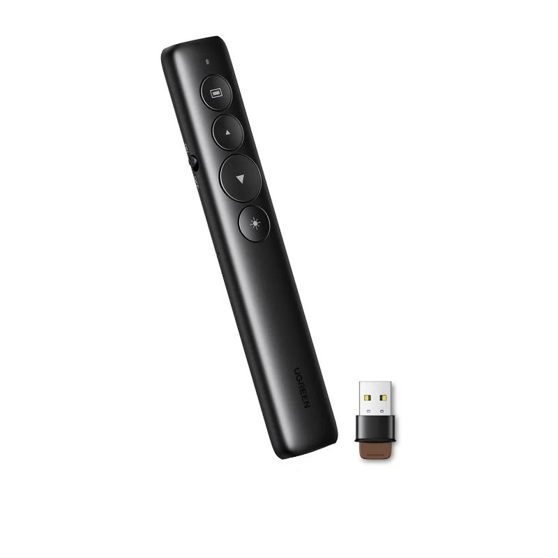 Bút trình chiếu Laser không dây chính hãng Ugreen 50654 cao cấp (Led đỏ, chiếu xa 200M) — ảnh 2