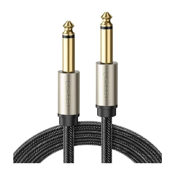 Cáp Audio 6,35mm Mono Jack Mạ Vàng Dài 5M Cao Cấp Ugreen AV128 (10640) — ảnh 2