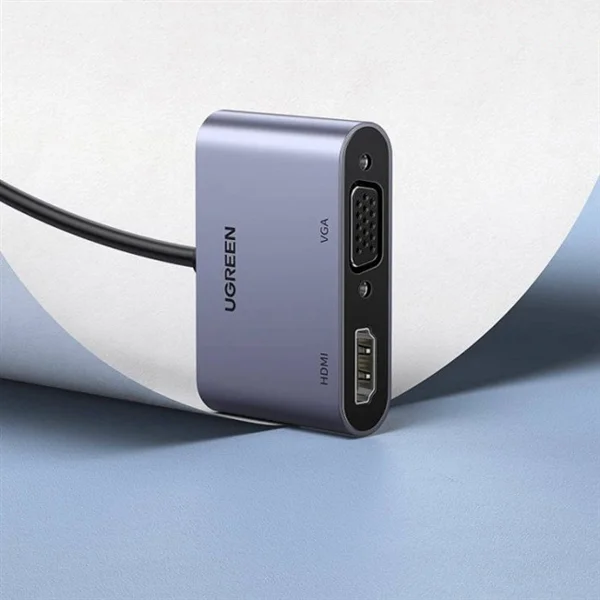 Cáp chuyển đổi USB 3.0 sang HDMI + VGA 1080P/60Hz Ugreen 20518 cao cấp CM449 — ảnh 7