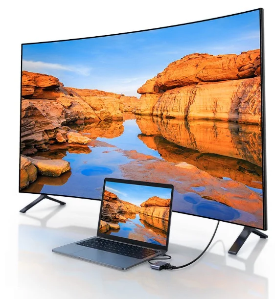 Cáp chuyển đổi USB 3.0 sang HDMI + VGA 1080P/60Hz Ugreen 20518 cao cấp CM449