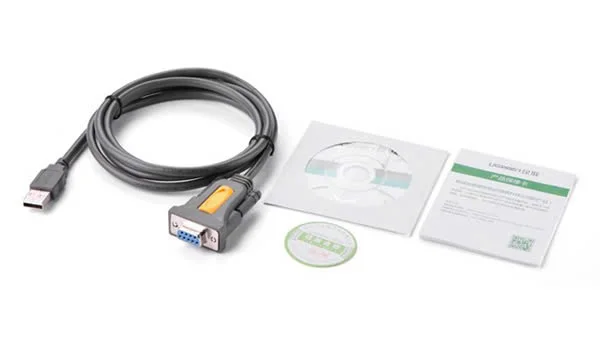 Cáp chuyển đổi USB to Com rs232 âm dài 1,5m chính hãng Ugreen 20201 cao cấp — ảnh 4