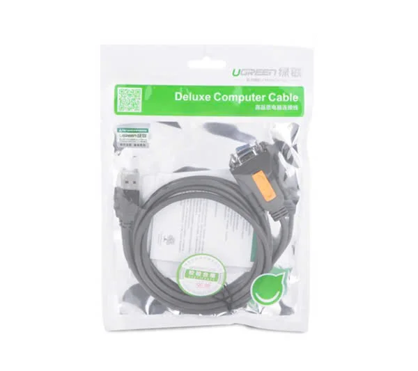 Cáp chuyển đổi USB to Com rs232 âm dài 1,5m chính hãng Ugreen 20201 cao cấp — ảnh 5