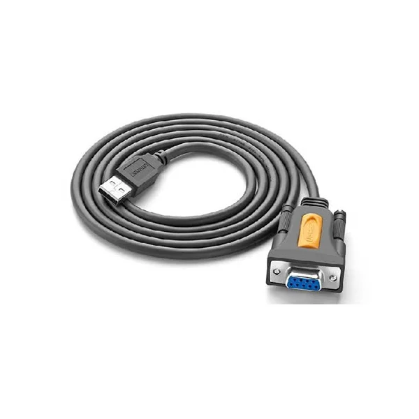 Cáp chuyển đổi USB to Com rs232 âm dài 1,5m chính hãng Ugreen 20201 cao cấp