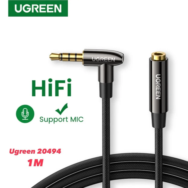 Cáp dữ liệu AV 3.5mm nối dài 4 khấc dài 1M Ugreen (20494) — ảnh 2