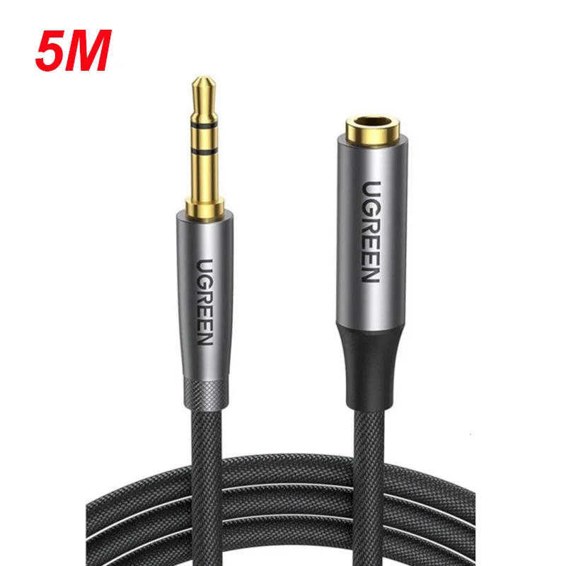 Cáp dữ liệu AV 3.5mm nối dài dài 5M Ugreen 60311 AV190