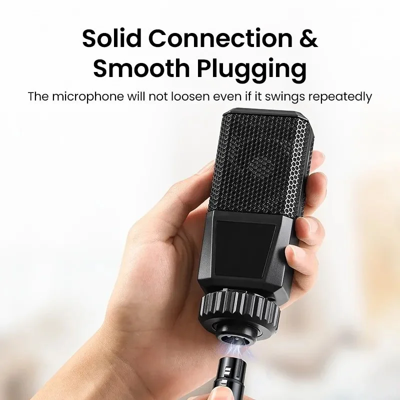 Cáp dữ liệu AV 3.5mm ra XLR truyền âm thanh màu đen, dài 2M Ugreen (20244) — ảnh 2