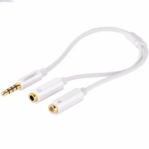 Cáp dữ liệu AV 3.5mm sang 2 đầu 3.5mm truyền âm thanh dài 20cm Ugreen 10789 AV141 — ảnh 4