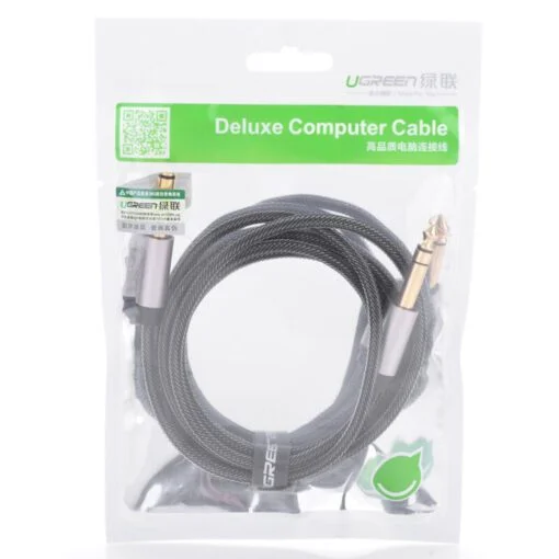 Cáp dữ liệu AV 3.5mm sang 6.5 mm truyền âm thanh dài 3M Ugreen 10629 AV127 — ảnh 8