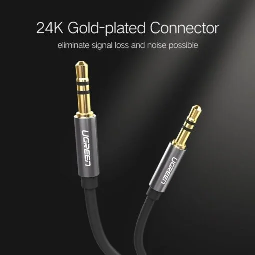 Dây AV 3.5mm truyền âm thanh dài 5M Ugreen (10737)
