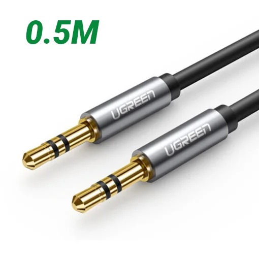 Cáp dữ liệu AV 3.5mm truyền âm thanh dài 0.5M Ugreen (10732)