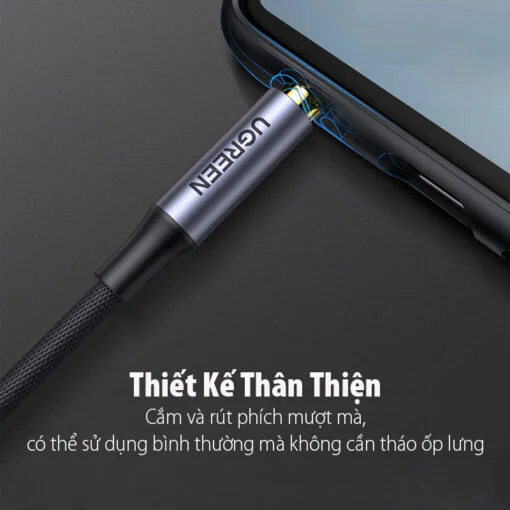 Cáp dữ liệu AV 3.5mm truyền âm thanh dài 3M Ugreen 20785 AV183 — ảnh 4